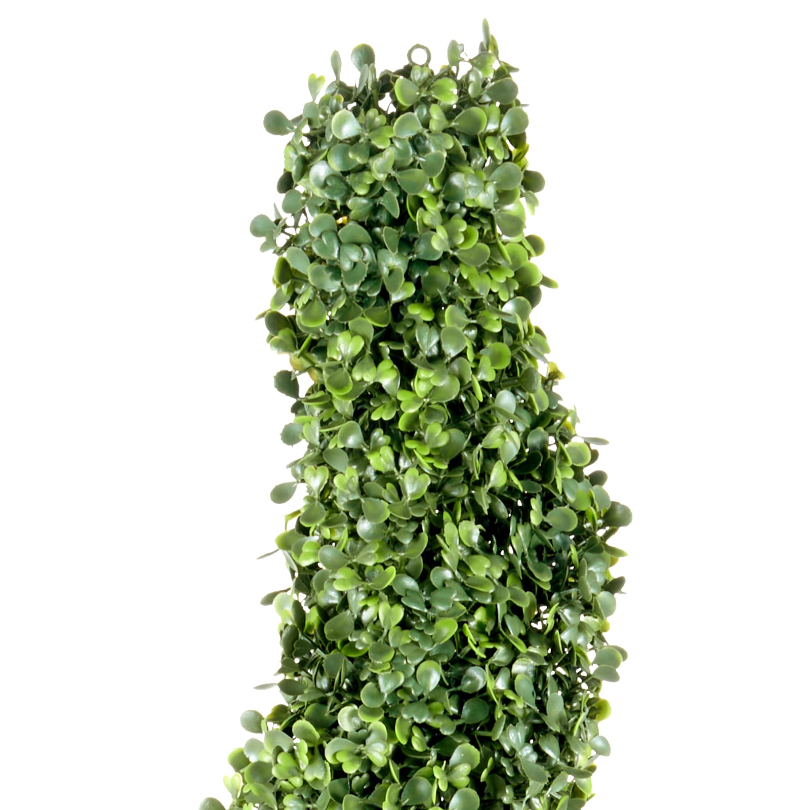 Artificial Boxwood Spiral Topiary Tower Decorative Plant Set_voghion.com